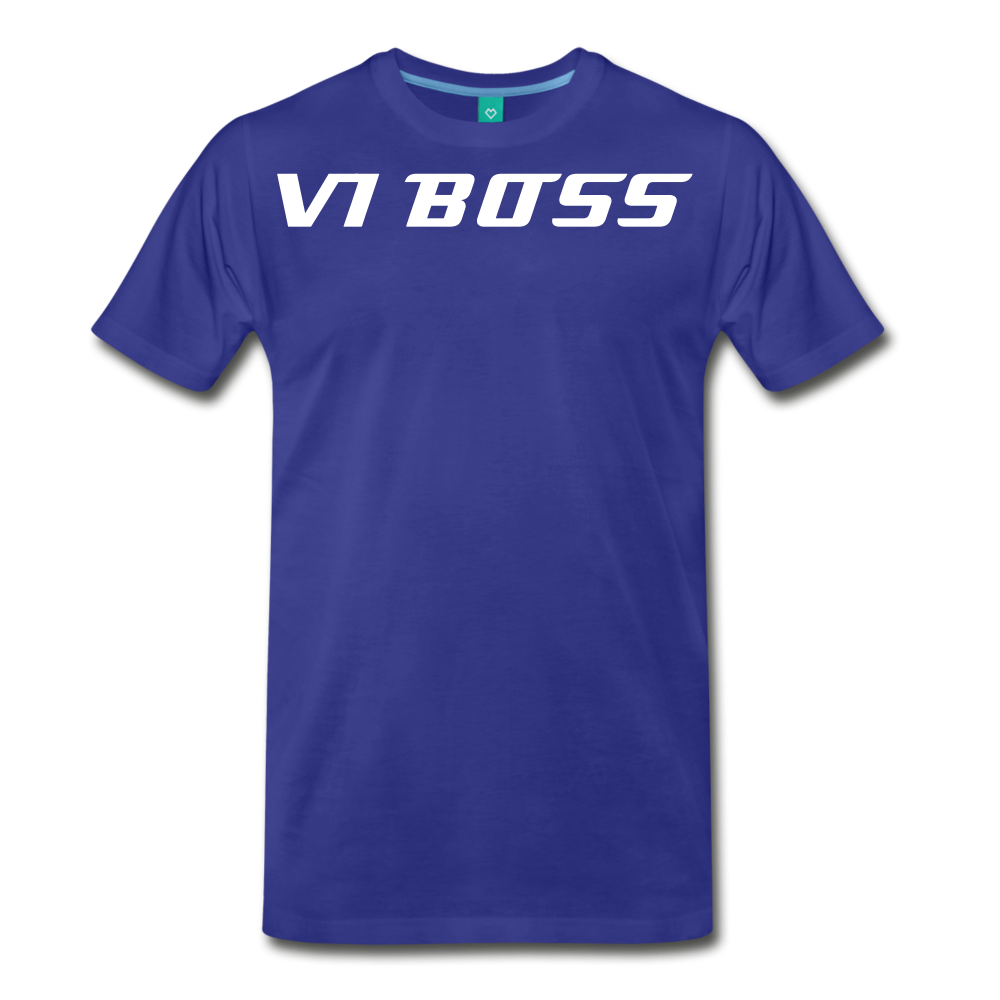 VI BOSS Men's Premium T-Shirt - royal blue / S - VI BOSS