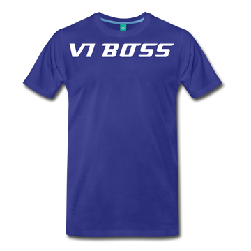 VI BOSS Men's Premium T-Shirt - royal blue / S - VI BOSS