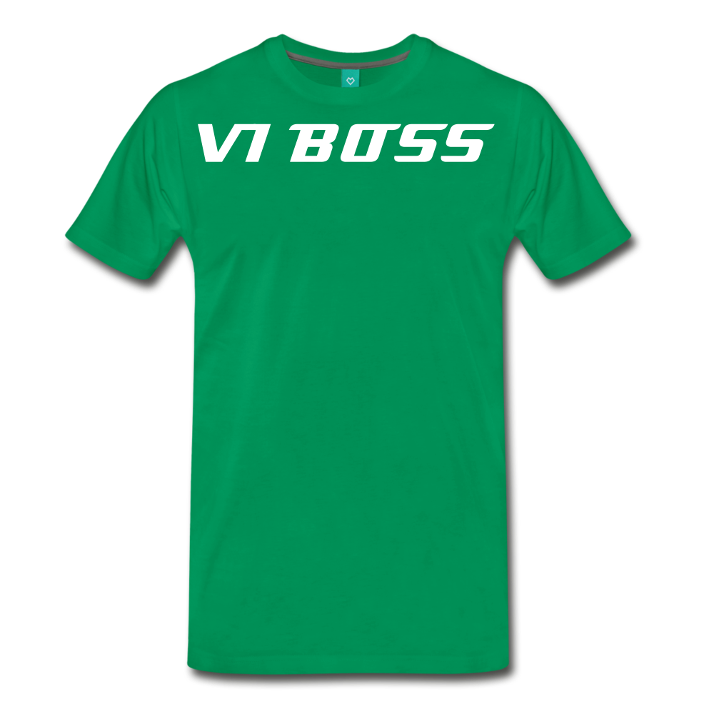 VI BOSS Men's Premium T-Shirt - kelly green / S - VI BOSS