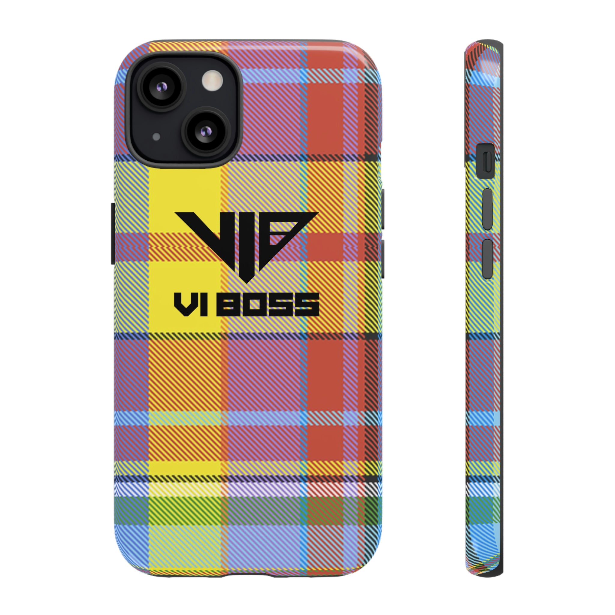 VI BOSS - VI Madras Cell Phone Tough Case (iPhone)