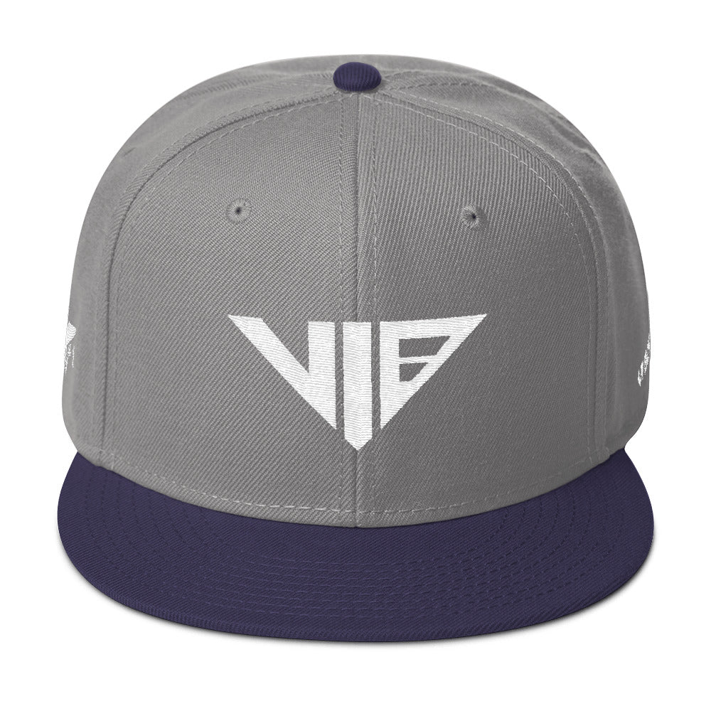 VIB Limited Snapback Hat 4/4 - Navy blue / Gray / Gray - VI BOSS