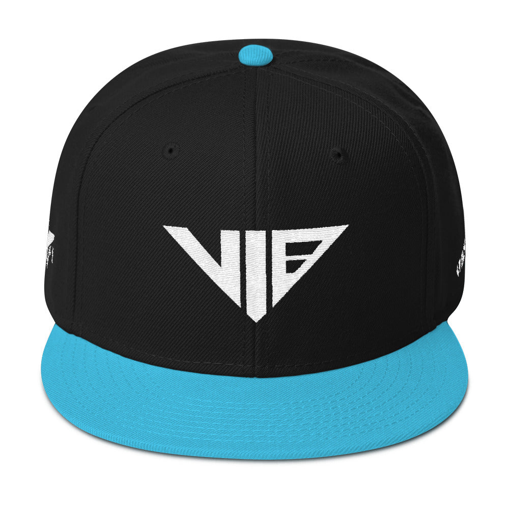 VIB Limited Snapback Hat 4/4 - Aqua blue / Black / Black - VI BOSS