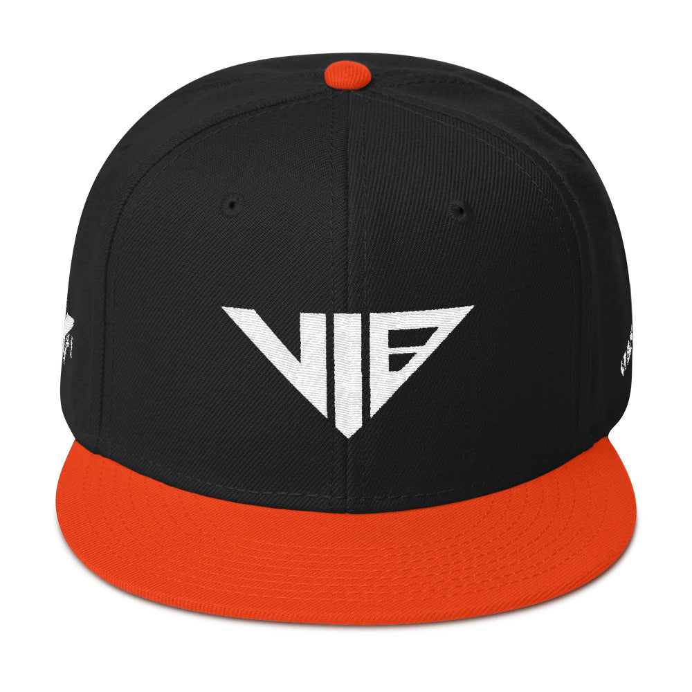 VIB Limited Snapback Hat 4/4 - Orange / Black / Black - VI BOSS