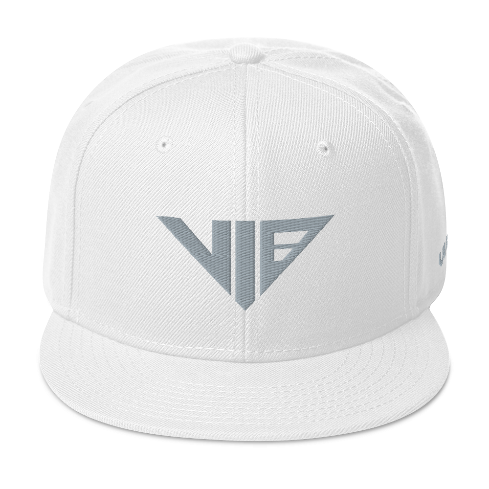VIB Logo Snapback Hat 2/4 - White - VI BOSS
