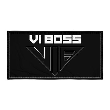 VIB Towel - Black - Default Title - VI BOSS