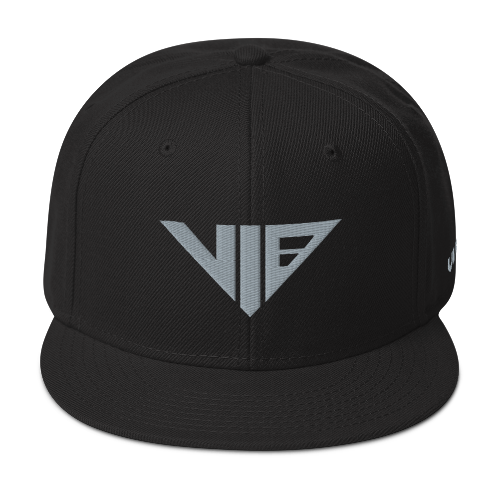 VIB Logo Snapback Hat 2/4 - Black - VI BOSS