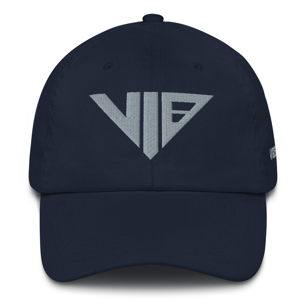 VIB Logo Dad Hat 2/4 - Navy - VI BOSS