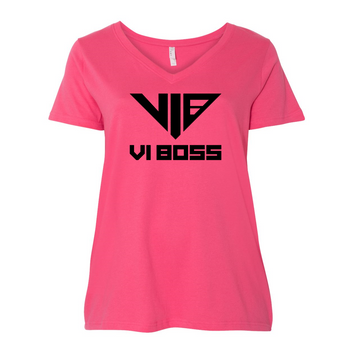 VIB Logo Signature V-Neck T-Shirt
